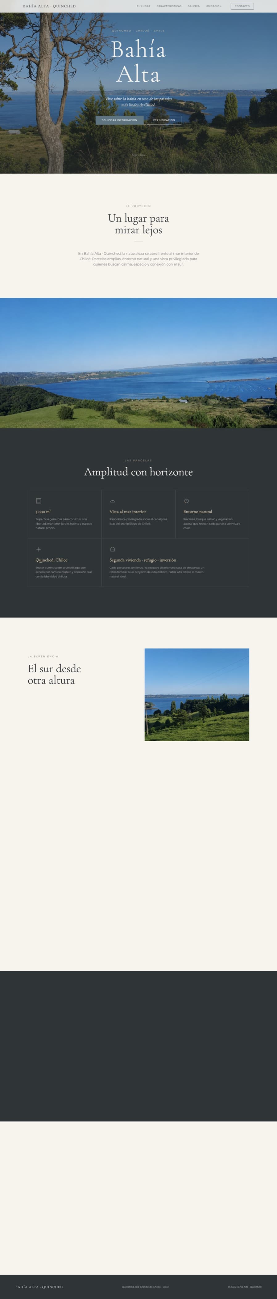 Web de Bahía Alta completa